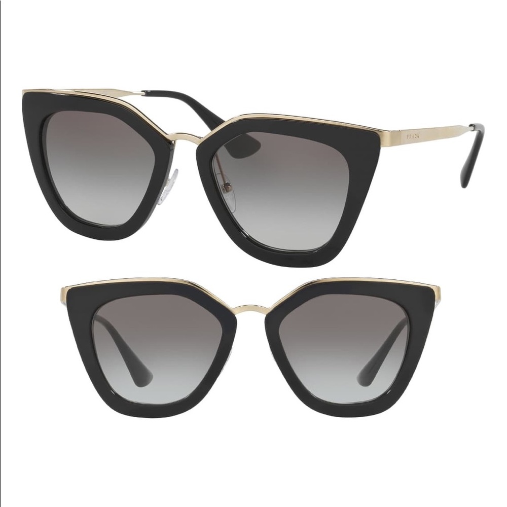 Prada 52mm Cat Eye Sunglasses
